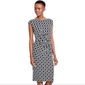 Lauren Ralph Lauren | Geometric Print Jersey Dress